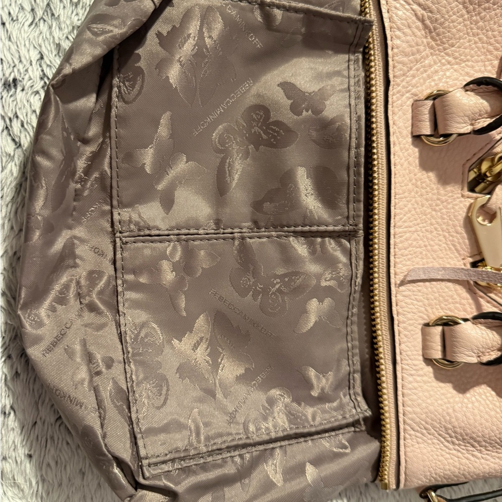 Rebecca Minkoff Elegant Pink Leather Handbag - Picture 7 of 12